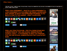 Tablet Screenshot of offers.yarnbarn.org